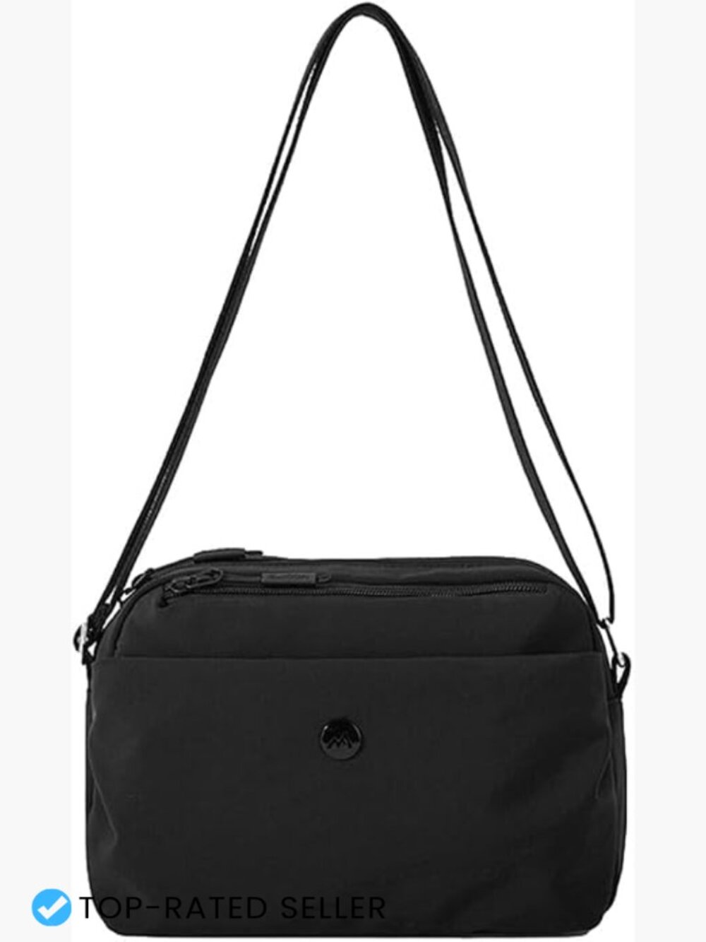 Nylon Shoulder Bag Crossbody Handbag Minimalist Chic Casual Everyday Purse